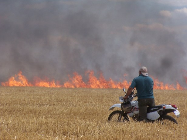 Fuego el fin de semana