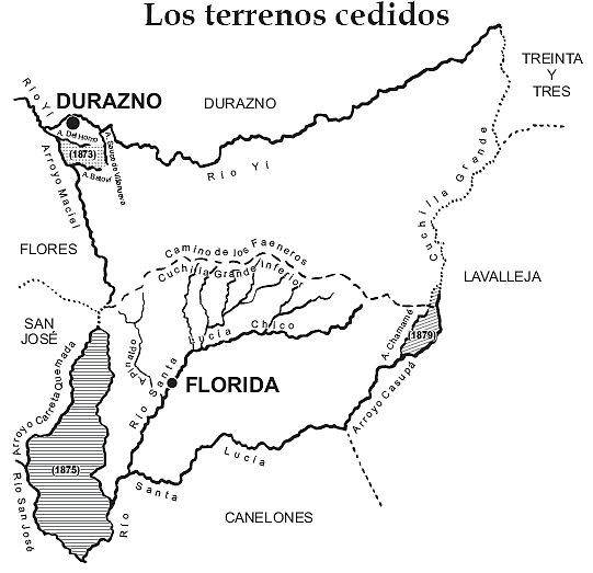 mapa terrenos