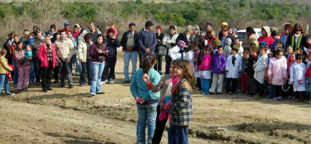 Inauguración de las viviendas en 2009. Foto: Archivo FD.
