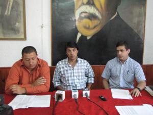 Alejandro Matteo, Pablo Lanza, Alejandro Sastre. Foto: Facebook.