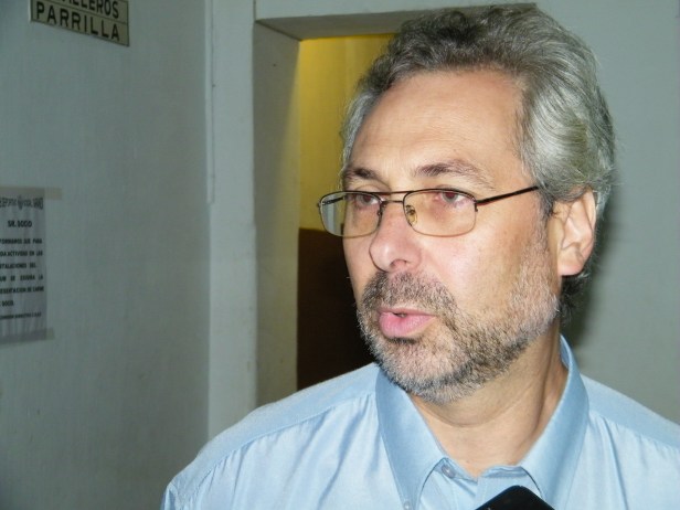 González, este jueves en Sarandí Grande. Foto: FD.