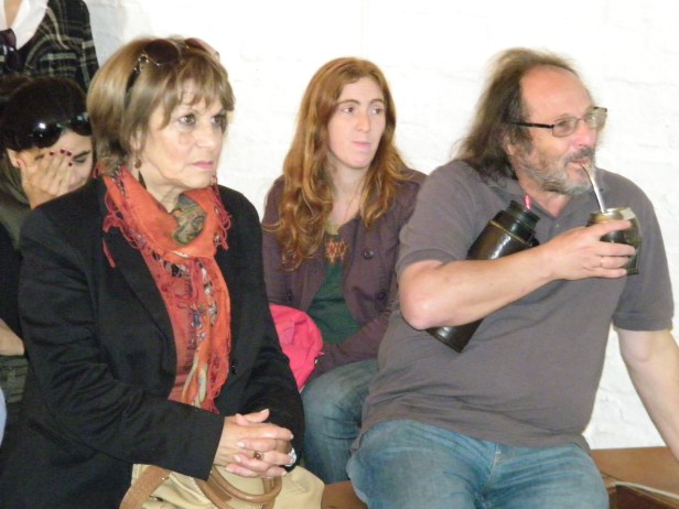 Deluca junto a Olesker. El informe hackedo había sido enviado al ministro.