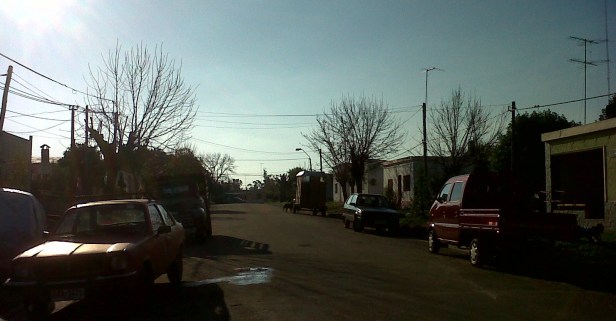 Barradas. Aquí ocurrió el ataque al pequeño. Foto: FD.