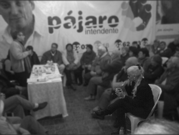 Dárdano en el reciente encuentro de la Manuel Oribe. Foto original: vía red Twitter.