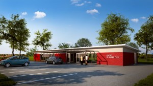 Imagen del diseño del nuevo centro del estudio CDBarqs. Foto: InFloridauy.com