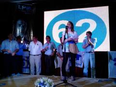 foto publicada por la militante nacionalista Viviana Pérez en su Facebook