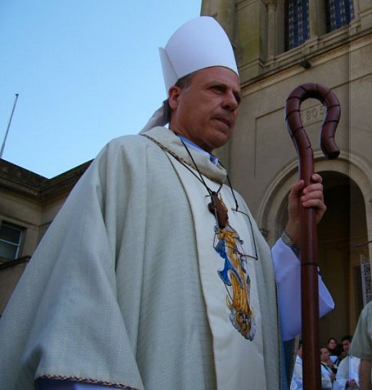 Obispo Martín Pérez. Foto: A.Trucido /FD
