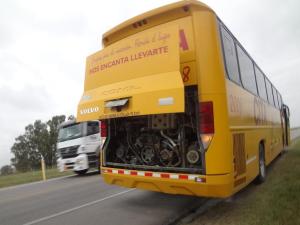 ómnibus cita quemado