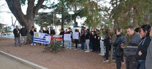 Marcha: este fin de semana vecinos de Florida recorrieron calles de Fray Marcos. Foto: fmlatorre.net 